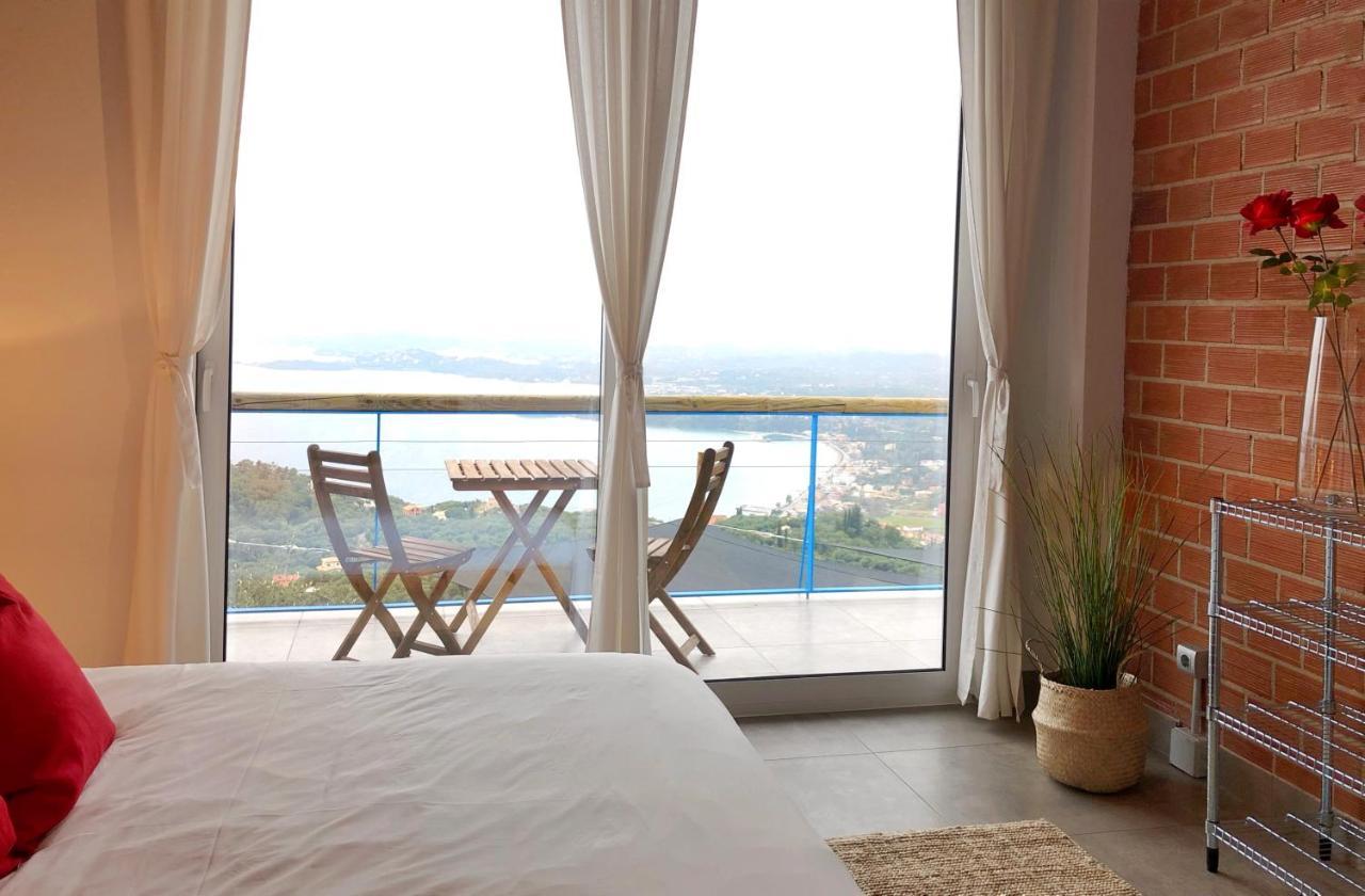 House Sienna Of Villa Intaba Best Views Corfiot Riviera Corfu Island Greece Contemporary Design Pool With Spectacular Sea Views Close To Ipsos Beach Πυργί Εξωτερικό φωτογραφία