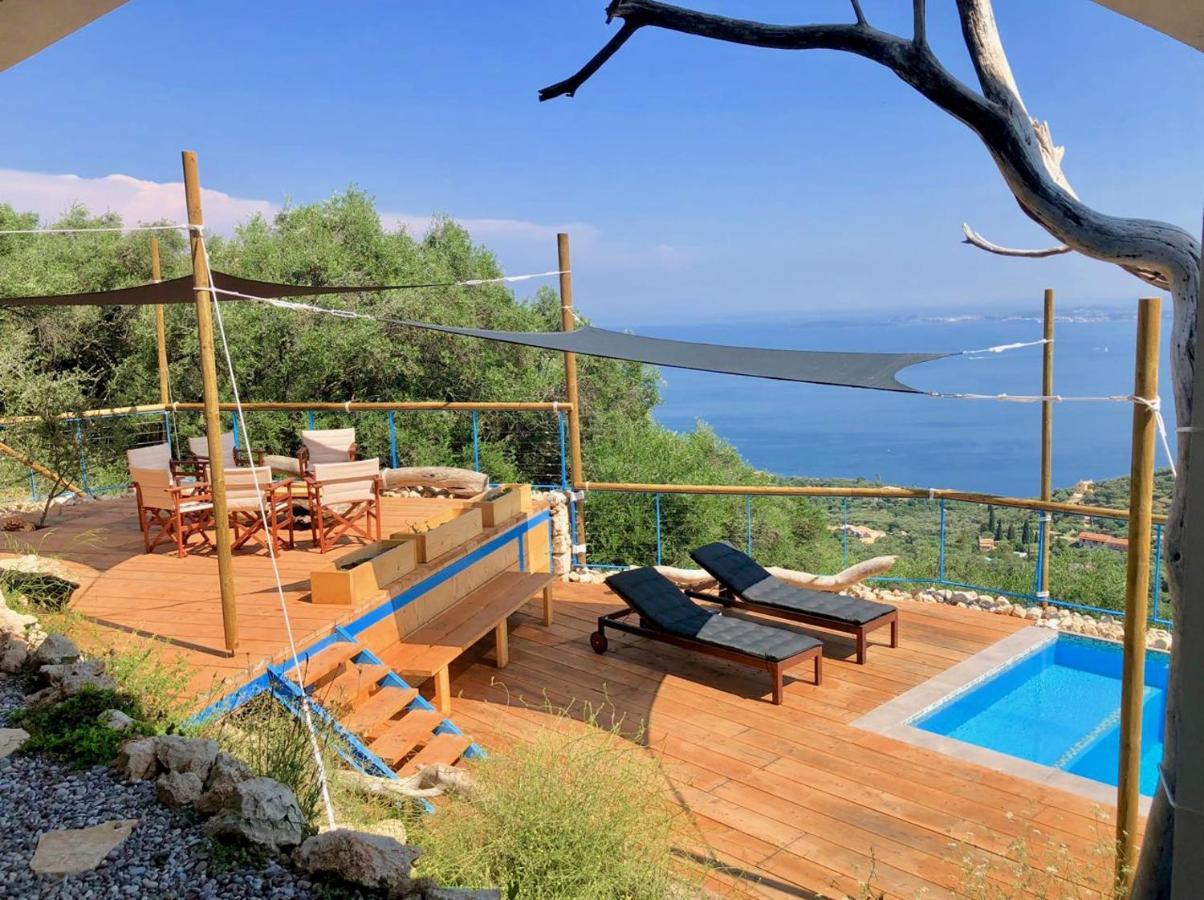 House Sienna Of Villa Intaba Best Views Corfiot Riviera Corfu Island Greece Contemporary Design Pool With Spectacular Sea Views Close To Ipsos Beach Πυργί Εξωτερικό φωτογραφία