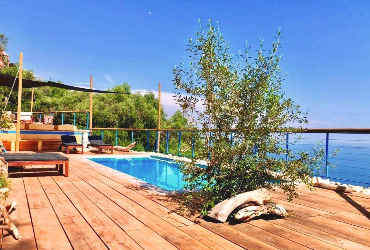 House Sienna Of Villa Intaba Best Views Corfiot Riviera Corfu Island Greece Contemporary Design Pool With Spectacular Sea Views Close To Ipsos Beach Πυργί Εξωτερικό φωτογραφία